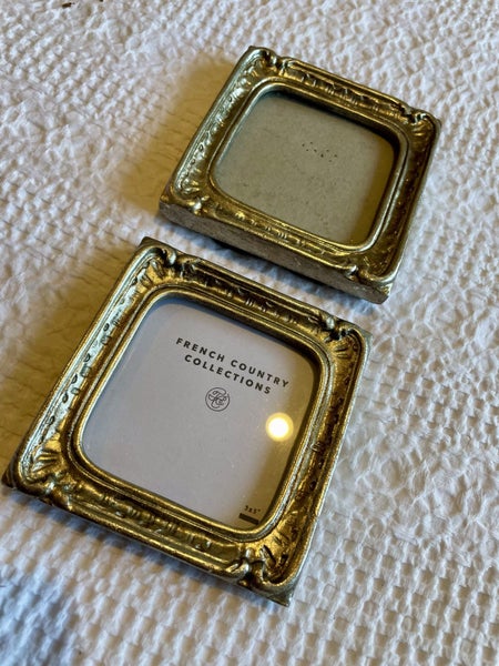 2 lovely UNUSED French Country Picture Frames Carousel 1