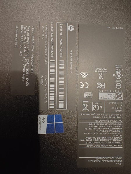HP Elitedesk 800 G3 SFF i7, SSD with HP 223 Carousel 11