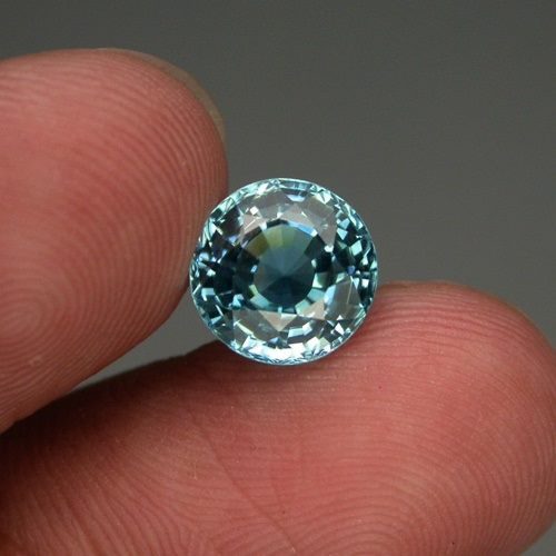 3.87CT FLAWLESS DAZZLING HUGE 100% NATURAL BLUE ZIRCON Carousel 2