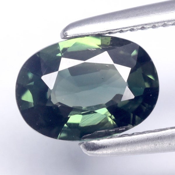 $1 RES * Buy Now $1599.00 * 0.69ct Unheated VS Green Sapphire Loose Gemstone Carousel 1