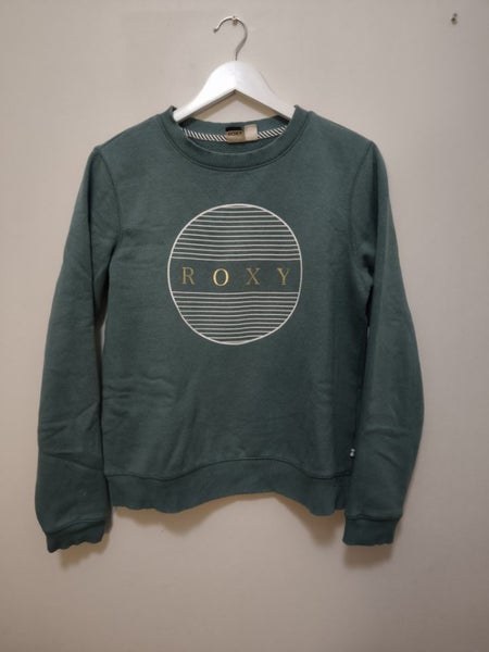 Roxy, crew neck jumper, teal, medium Carousel 1