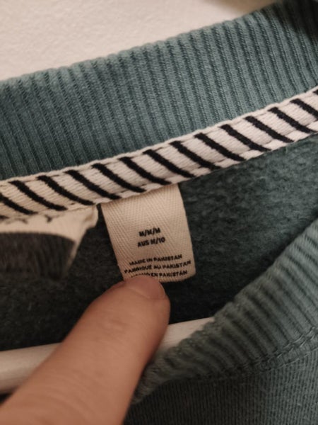 Roxy, crew neck jumper, teal, medium Carousel 2