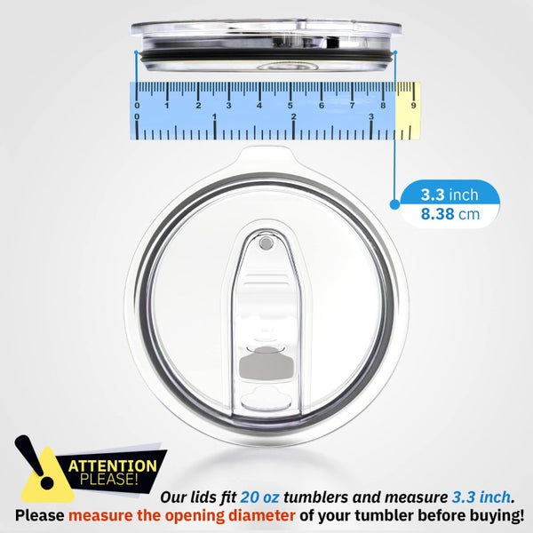 2010 OZ 2 Replacement Lids for Yeti Tumblers like Yeti Lids 3.3 Inch Diameter Sp Carousel 2