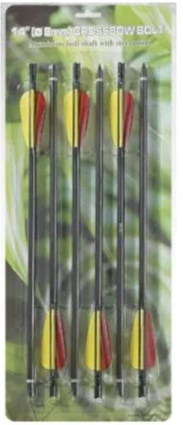 Man Kung - Aluminum Cross Bow Bolts 14" {6PK} Carousel 1