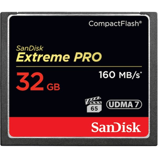Sandisk CF Extreme Pro Memory Card - 32GB Carousel 1