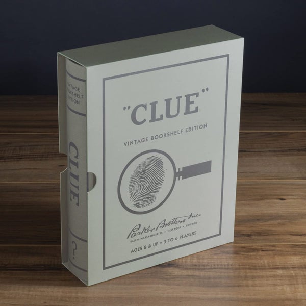 WS Game Company Clue Vintage Bookshelf Edition Carousel 2