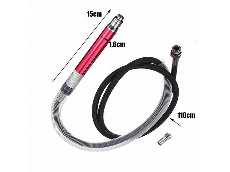 65000RPM High-Speed Air Micro Die Grinder Kits Mini Pencil Polishing Engraving Carousel 1