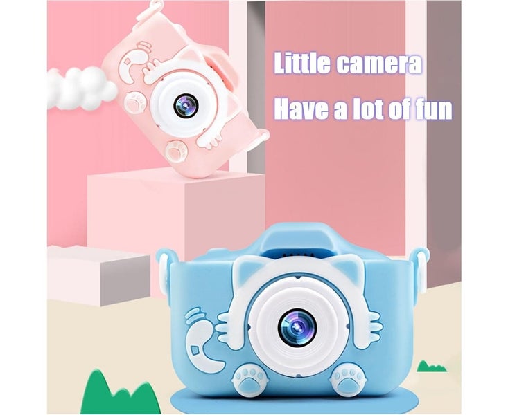 Kids Camera for Girls/Boys-Toy for Girls/Boys, Christmas Birthday Gift - Blue Carousel 3