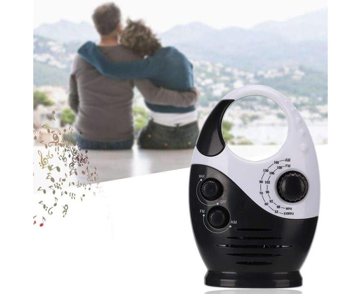 Waterproof Shower Radio Shower Adjustable Volume Button AM FM Speaker Bathroo Carousel 6