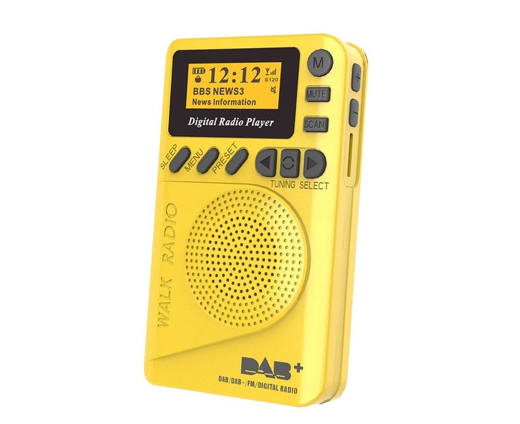 Pocket DAB Digital Radio Mini DAB+ Digital Radio With MP3 Player FM Radio LCD Carousel 1