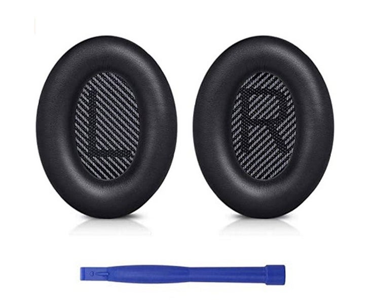 1 Pair of Replacement Ear Pads Compatible with Bose QuietComfort 35 (Bose QC3 Carousel 2