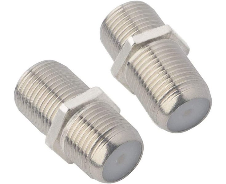 F Type RF Coaxial Connector RG6 Adapter F Female to F Female Antenna Connecto Carousel 5