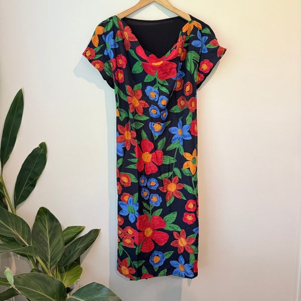 Carly Harris Size 1 (16-18) Turnaround Dress Floral RRP $245 Carousel 1