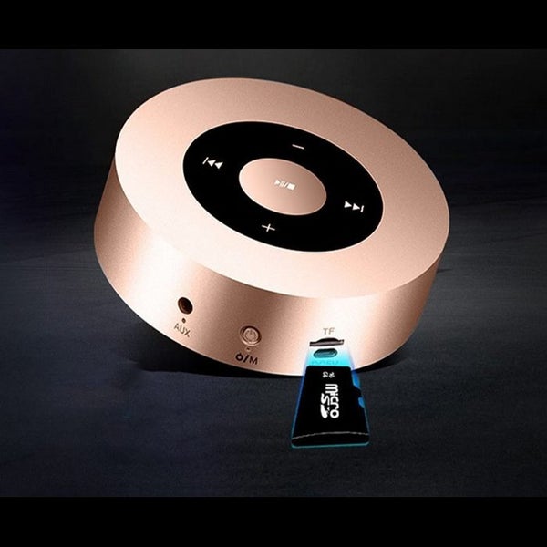 Mini Portable Wireless Bluetooth Speaker Touch Screen Stereo MP3 Player Carousel 2