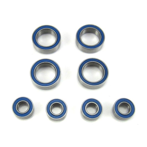 TRB RC Axle Carrier Bearings 4x8x3mm 8x12x3.5mm BLU for Traxxas 116 EREVO Rally Carousel 1