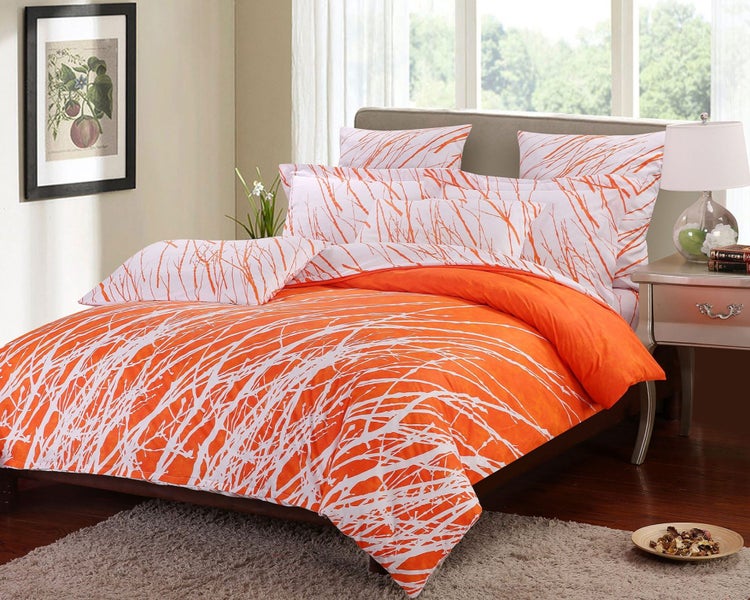 Swanson Beddings Tree Branches 3Piece 100% Cotton Bedding Set: Duvet Cover and T Carousel 2