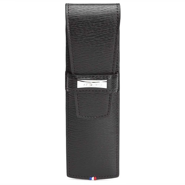 Dupont Contraste Dual Pen Case Black Carousel 1
