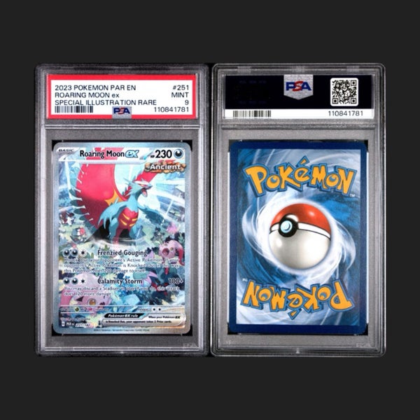 2023 POKEMON PAR EN ROARING MOON ex SPECIAL ILLUSTRATION RARE #251 MINT 9 Carousel 1