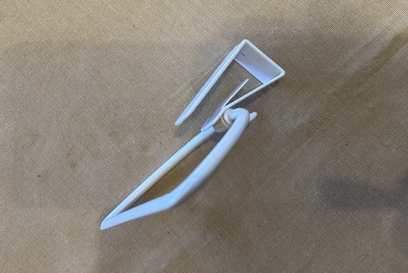 Hanging towel holder $1 auction Carousel 3