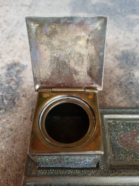 Brass Inkwell Carousel 2