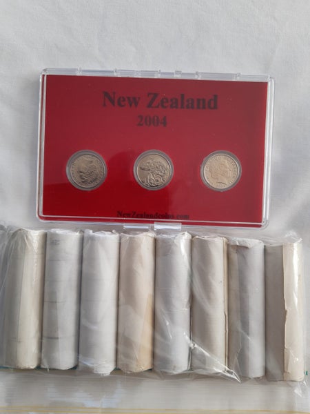 2004, Bank rolls of 5 cent coins UNC629356962635541112