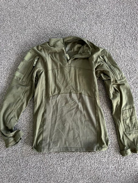 Tactical T Shirt Long Sleeve Breathable Tights- OD Green Medium Carousel 2