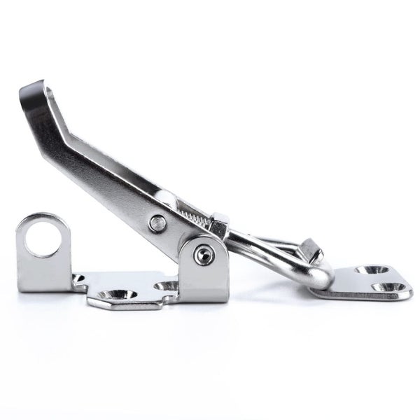 2Pcs 316 Stainless Steel Toggle Latch Clamp Marine Cabinet Boxes Lever Handle To Carousel 3
