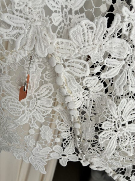 Sophie Voon wedding dress with lace overlay62935696540162113