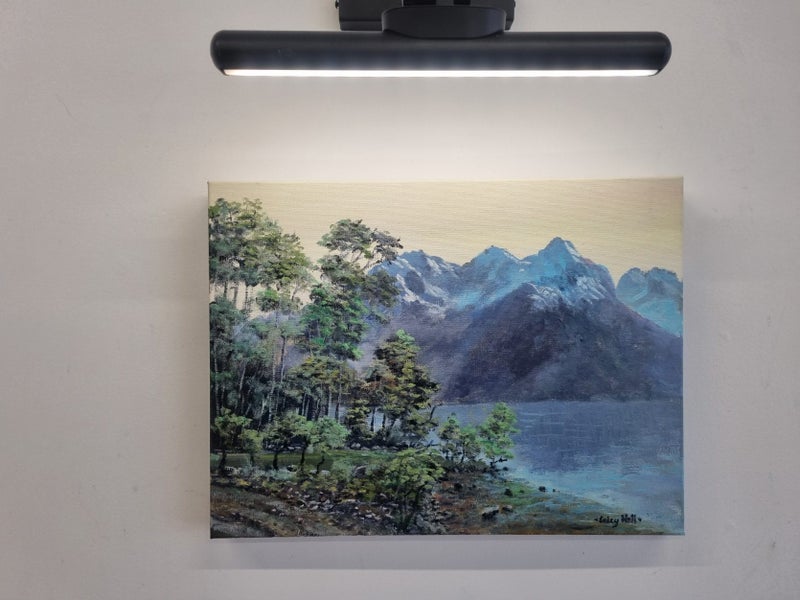 Green Beech Trees In Fiordland - Caley Hall Fine Art Original Oil Painting Carousel 9