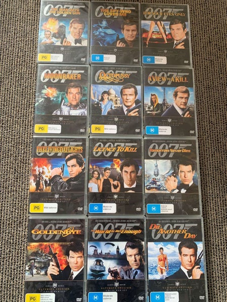 James Bond Bulk DVD Collection62939541243137111