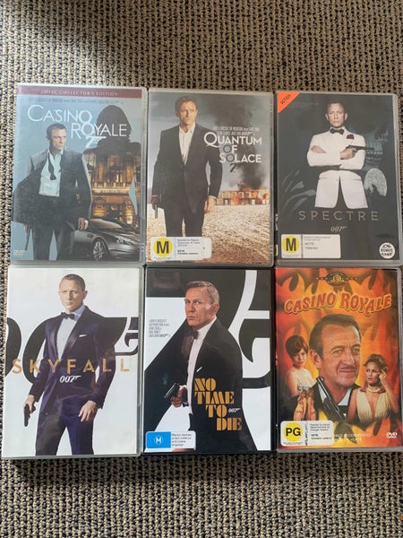 James Bond Bulk DVD Collection62939541243137112