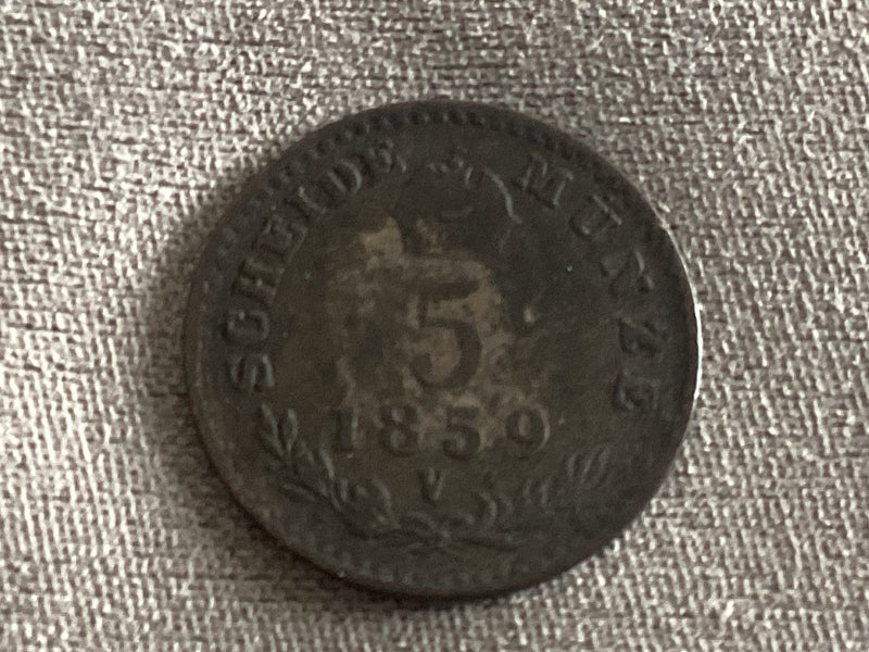Austria 5 krevzer 1859- v Carousel 1