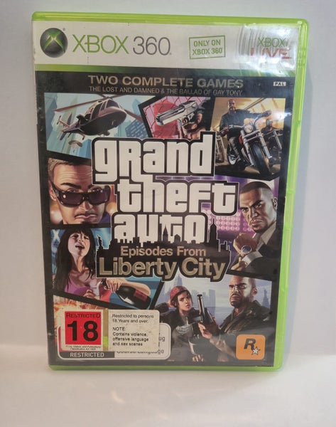 Grand Theft Auto Ep from Liberty city Xbox 360. Carousel 1