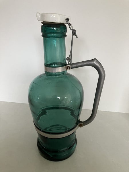 Fabulous c.1930s 2 litre German beer jug with aluminium handle62960723438723114