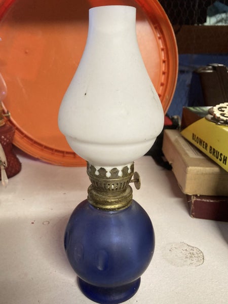 Kerosene lamp blue Carousel 2
