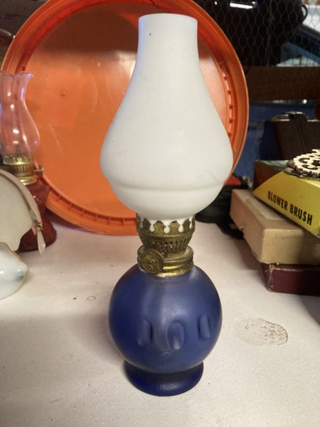 Kerosene lamp blue Carousel 1