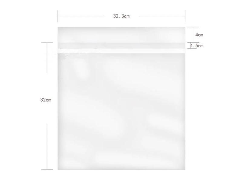 LEORY 50PCS OPP Gel Record Protective Cover For 12" LP Vinyl Record Carousel 1