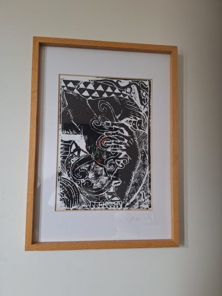 "Letting go" Etch Print 1/10 ~Jordy Carousel 1