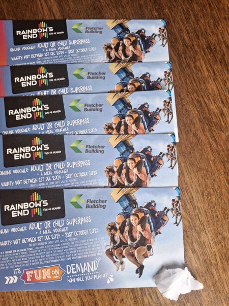 Rainbow end tickets Carousel 2