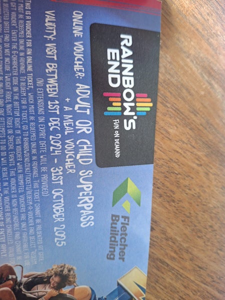 Rainbow end tickets Carousel 3