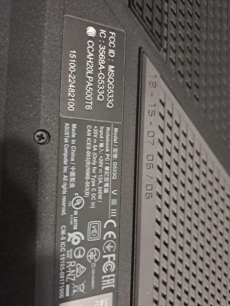 ASUS ROG Strix SCAR 15 (G533Q) + HP Thunderbolt Dock62934710709506113