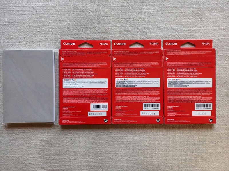 Canon Photo Paper Plus Glossy II, 6”x4”, 260gsm, 90 sheets Carousel 2