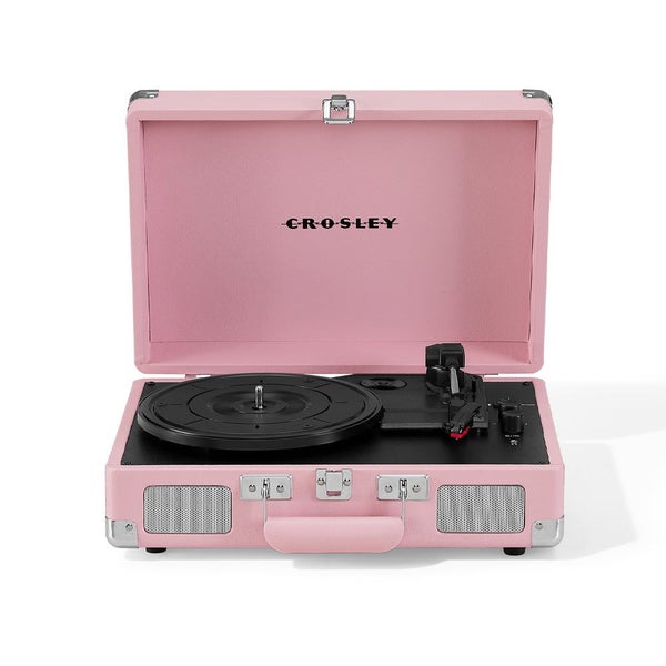 Cruiser Bluetooth Portable Turntable - Blush Pink Carousel 1