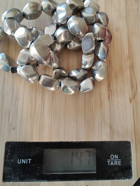 Silver bead necklace Carousel 3