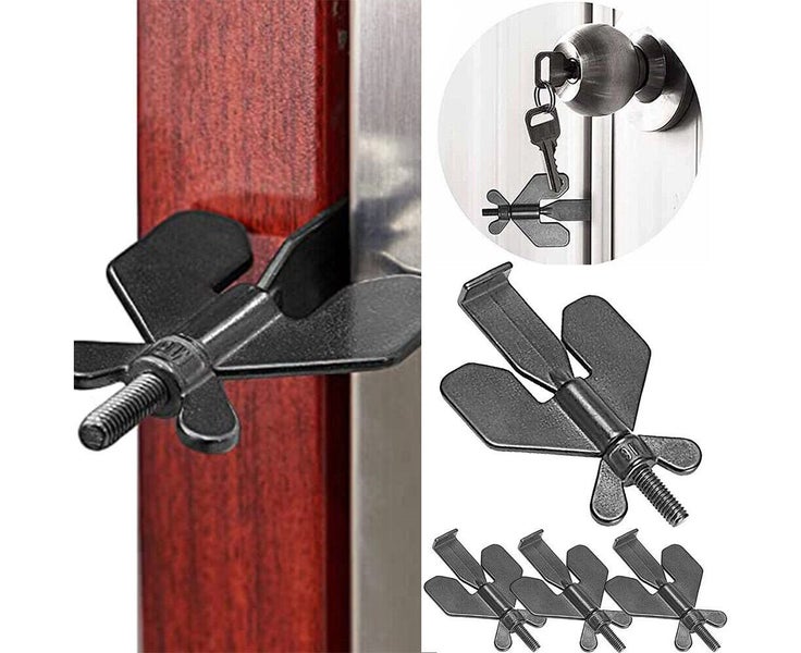 Portable Door Lock Hardware Safety Security Tool for Home Privacy Hotel Trave Carousel 3
