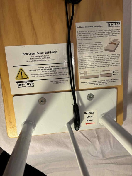 New enable easy bed access handle rail Carousel 2