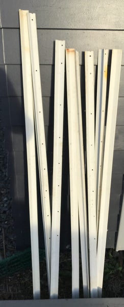 White Plastic Y Posts Carousel 1