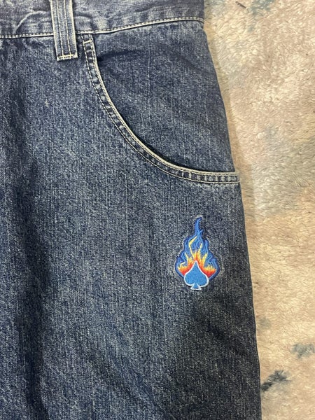 JNCO JEANS 32x32 Flaming Aces62983257724674114