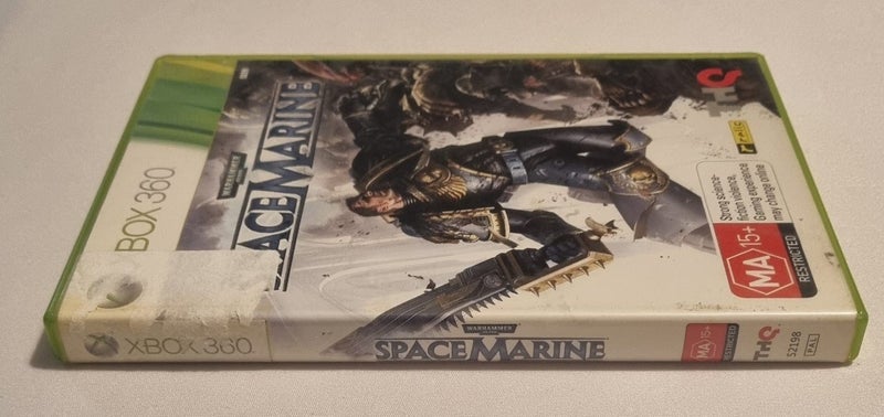 Warhammer 40k - Spacemarine - CIB COMPLETE W/ MANUAL-TESTED Carousel 2