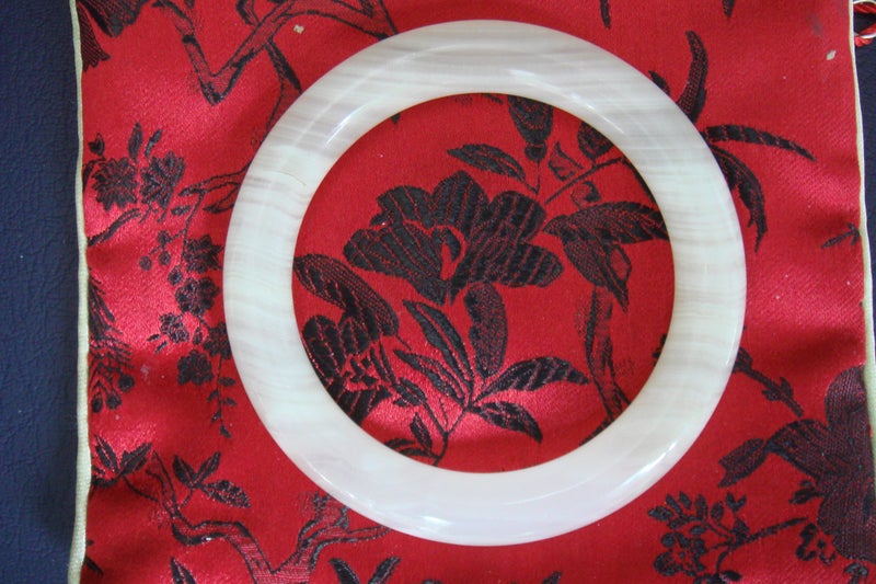 Pair of Natural Gemstone Bangles in Gift Bag Carousel 2